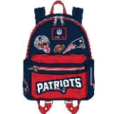 Loungefly NFL New England Patriots Patches Mini Backpack