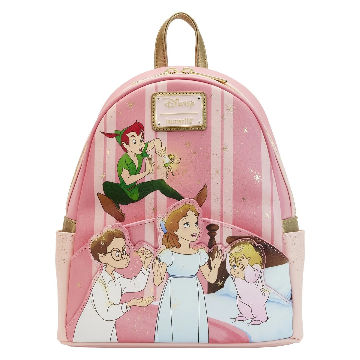 Loungefly Peter Pan 70th Anniversary You Can Fly Mini Backpack-1