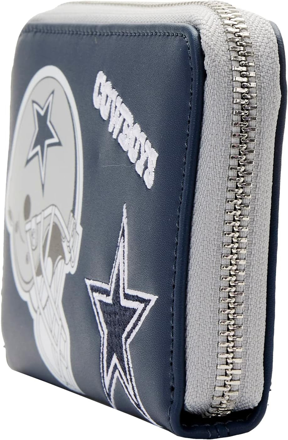 Loungefly NFL Dallas Cowboys patches zip around wallet-4