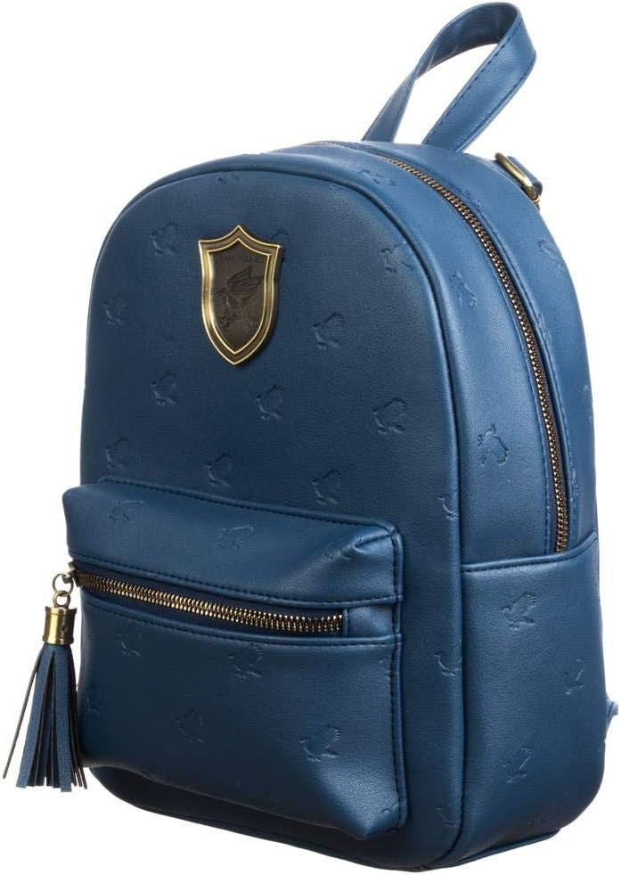 Harry Potter Hogwarts Ravenclaw Faux Leather Mini Backpack-3