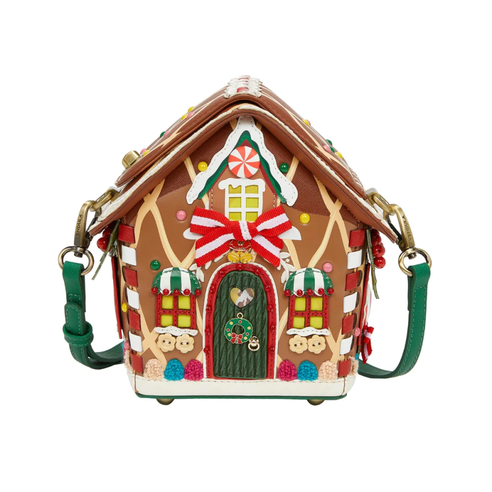 Vendula London Gingerbread Houses House Bag