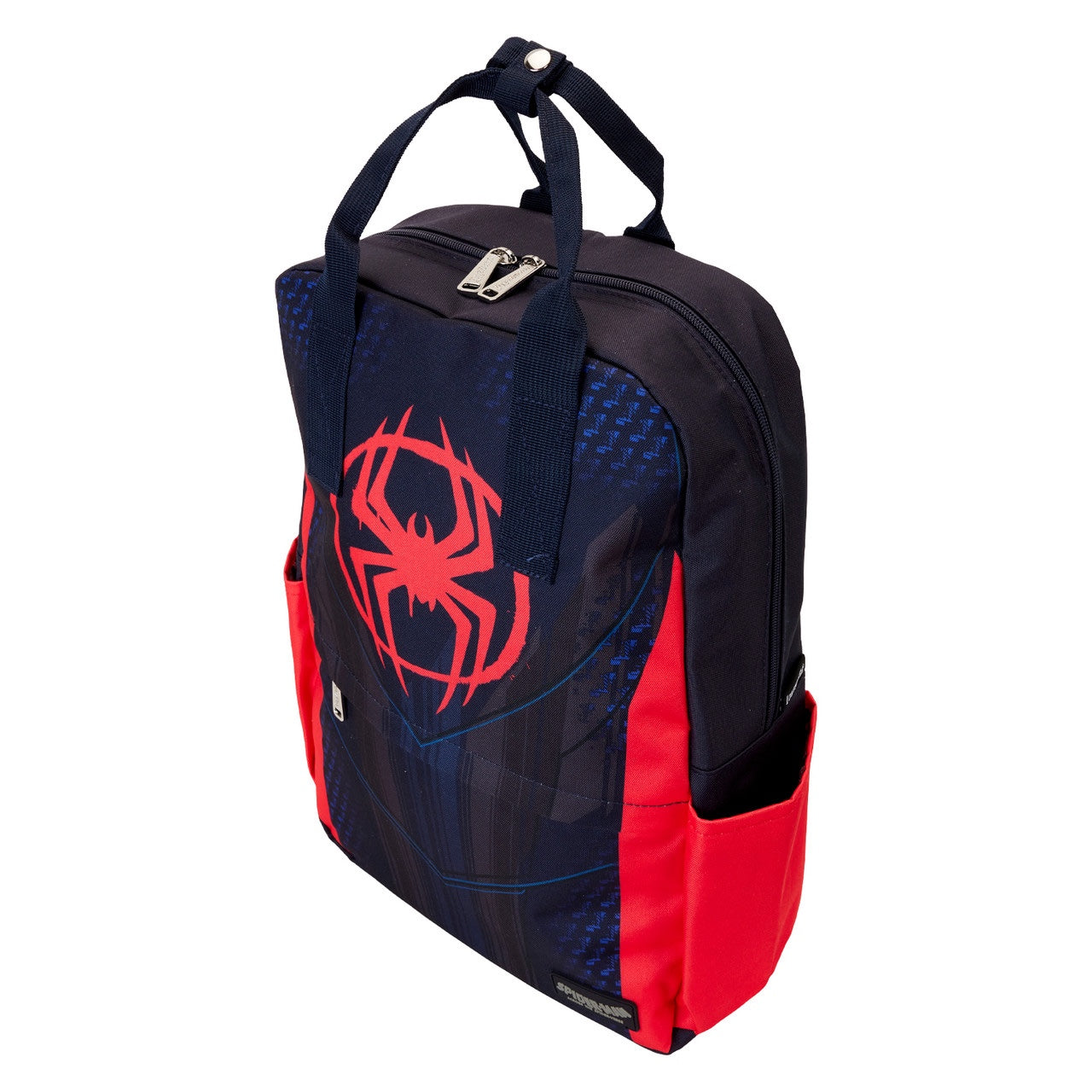 Loungefly Marvel Spiderverse Miles Morales Suit Full-Size Nylon Mini Backpack