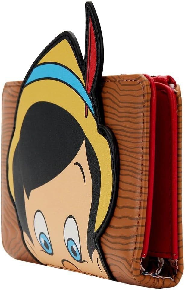 Loungefly Disney Pinocchio Peeking Flap Wallet-4