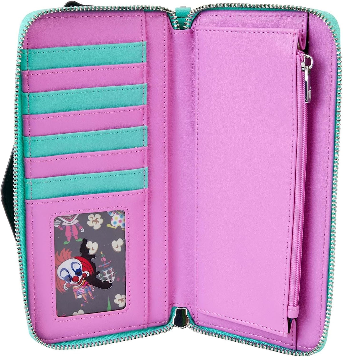 Loungefly MGM Killer Klowns From Outer Space Zip-Around Wristlet-zoom-2