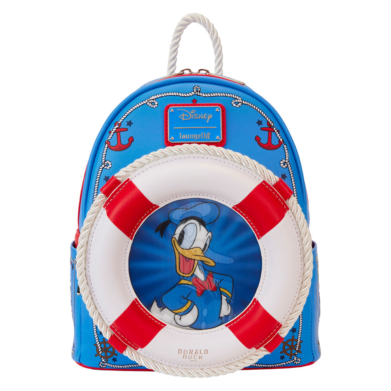 Loungefly Donald Duck 90th Anniversary Lenticular Mini Backpack