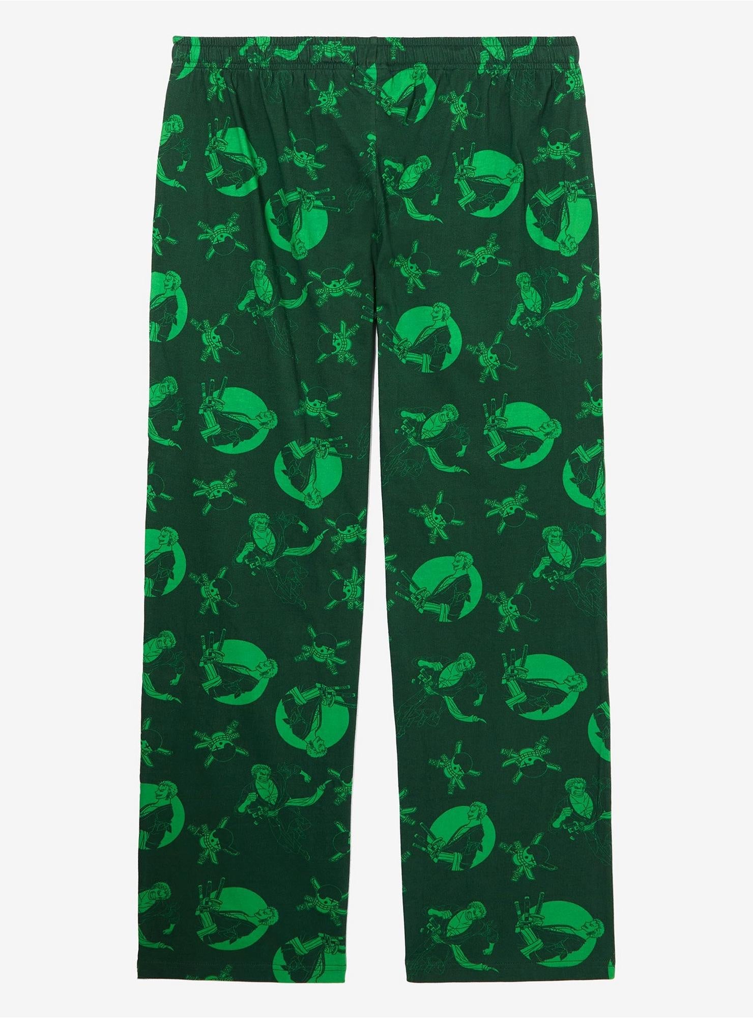 One Piece Zoro Allover Print Sleep Pants-zoom-2