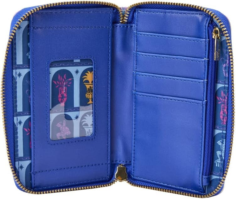 Loungefly Disney Hercules Mount Olympus Gates Zip-Around Wallet-4