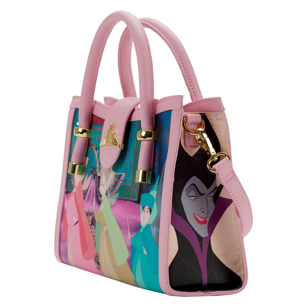 Loungefly Disney Sleeping Beauty Princess Scene Crossbody Bag Purse