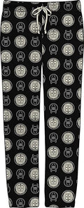 Loki Marvel Comics Movie Mens Black All Over Print Sleep Pajama Pants