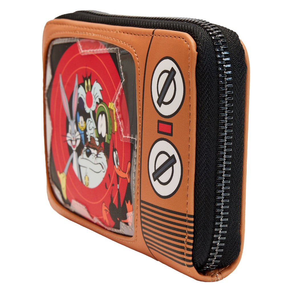 Loungefly Looney Tunes Thats All Folks Zip Around Wallet