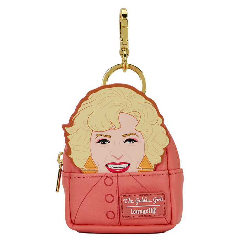 Loungefly The Golden Girls Cosplay Mystery Mini Backpack Keychain Charm