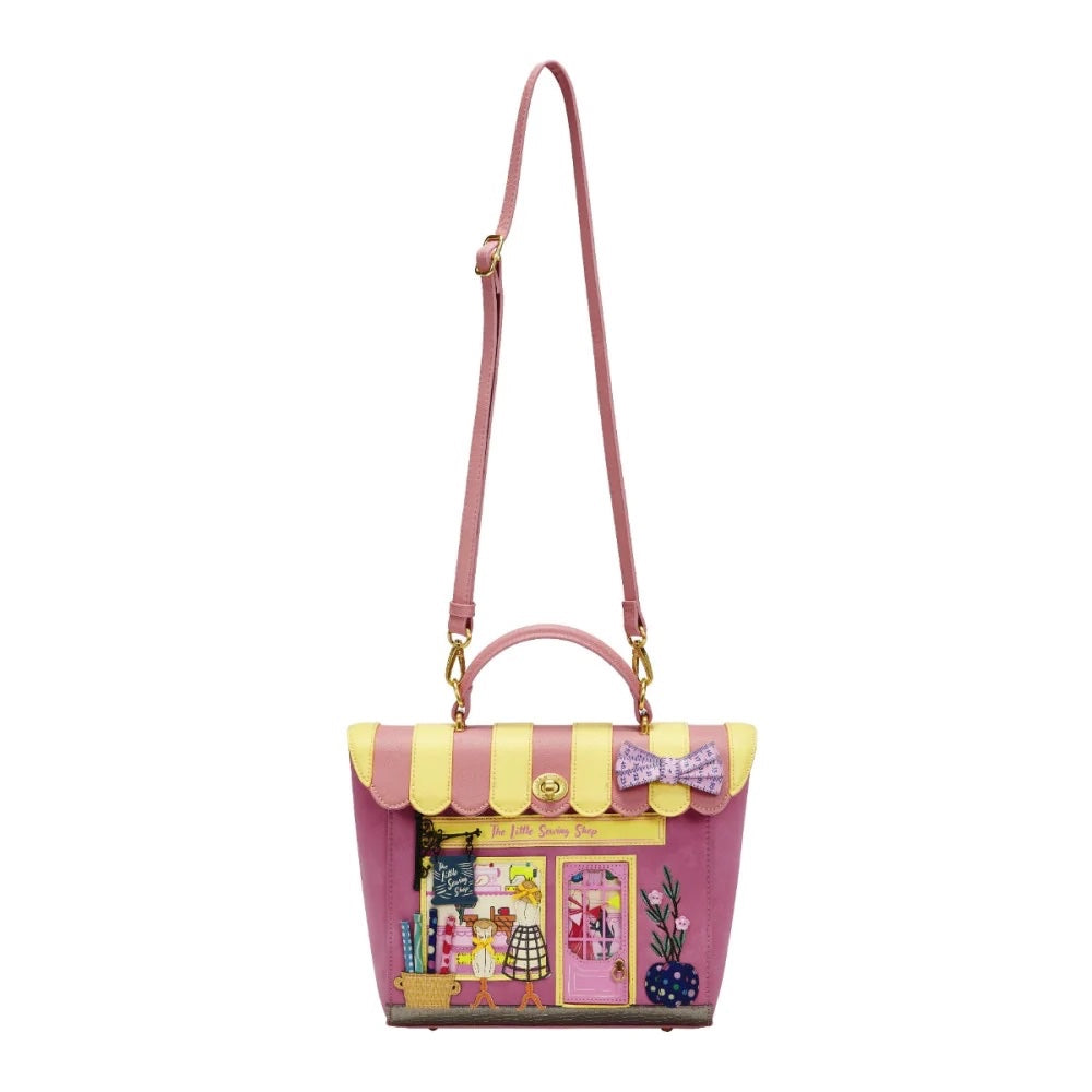Vendula London Sewing Shop - Raspberry Edition Classic Backpack-zoom-6