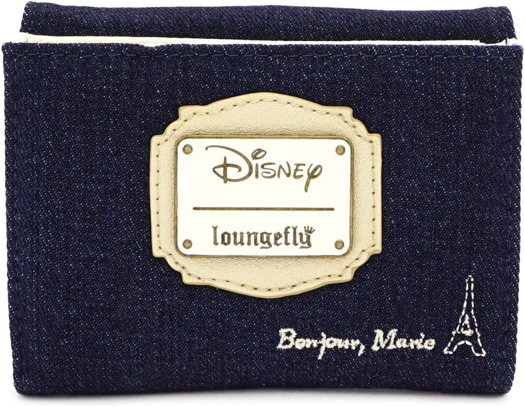 Loungefly Disney Marie Denim Wallet