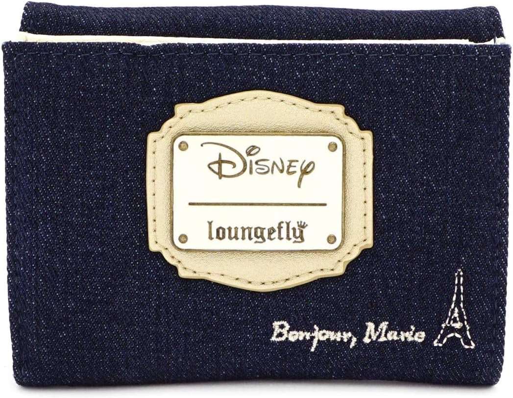 Loungefly Disney Marie Denim Wallet