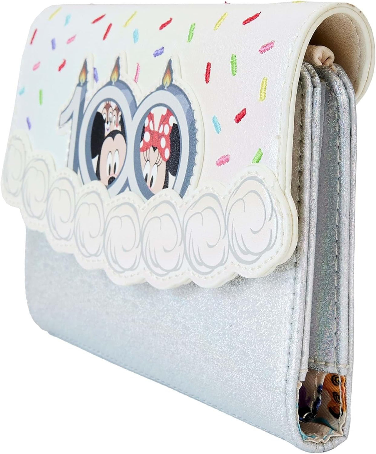 Loungefly Disney100 Anniversary Celebration Cake Flap Wallet-zoom-5