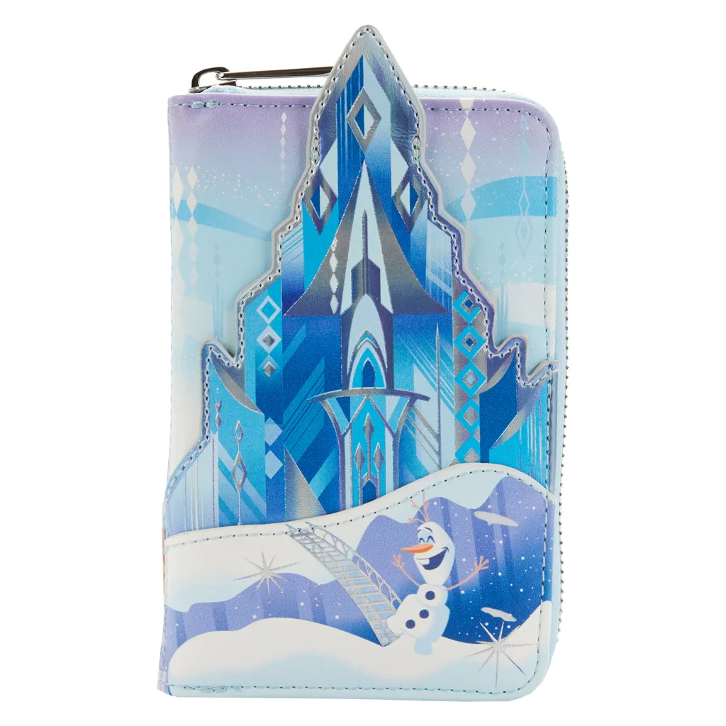 Loungefly Disney Frozen Princess Castle Series Zip-Around Wallet-zoom-1