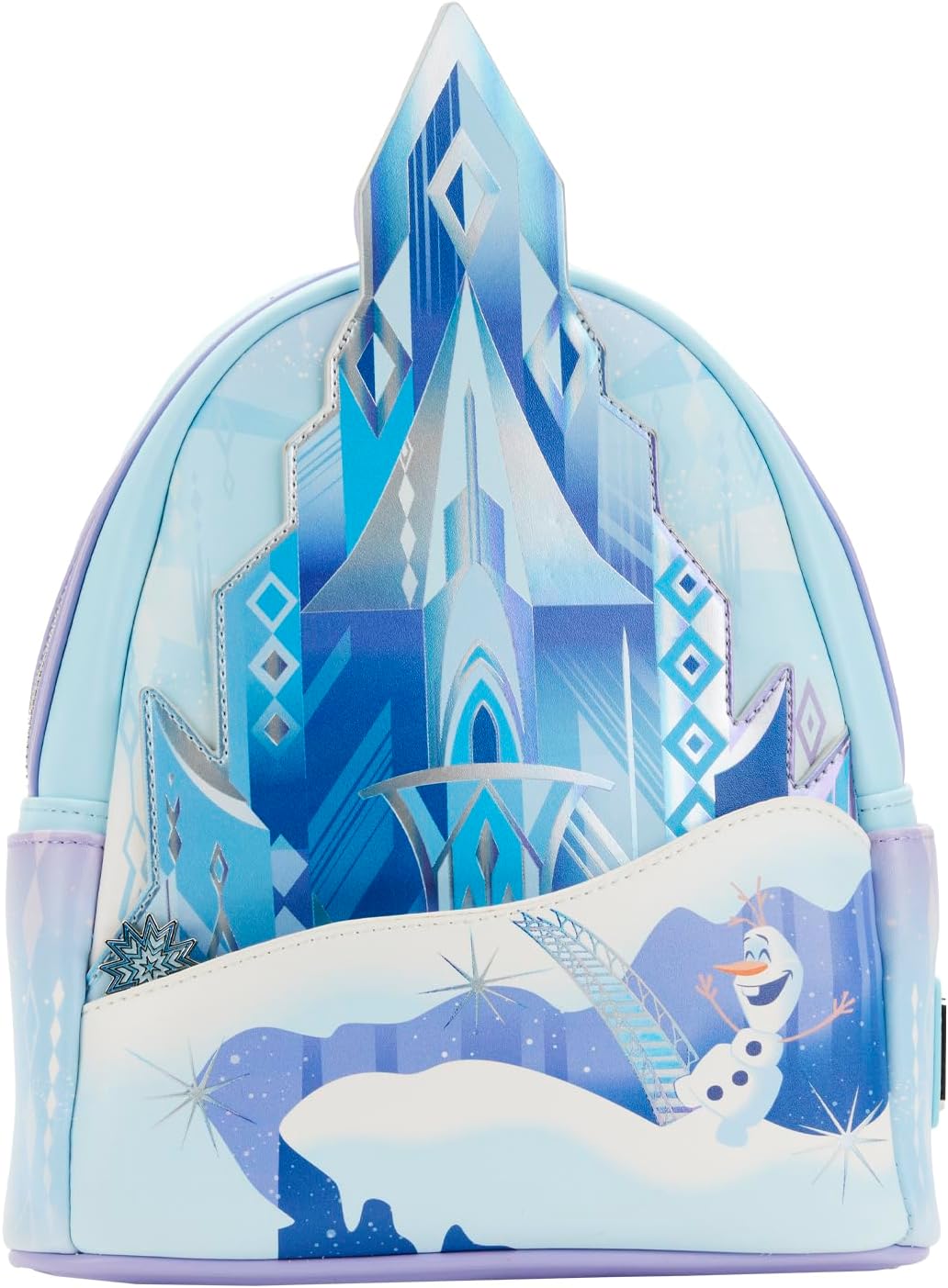 Loungefly Frozen Queen Elsa Castle Mini Backpack-zoom-1