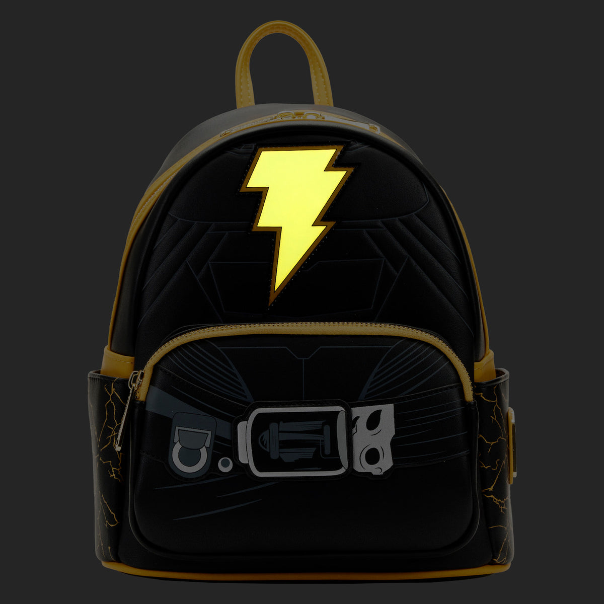 Loungefly DC Comics Black Adam Light Up Cosplay Mini Backpack-4