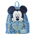 Loungefly Disney Mickey Happy Hanukkah Menorah Mini Backpack