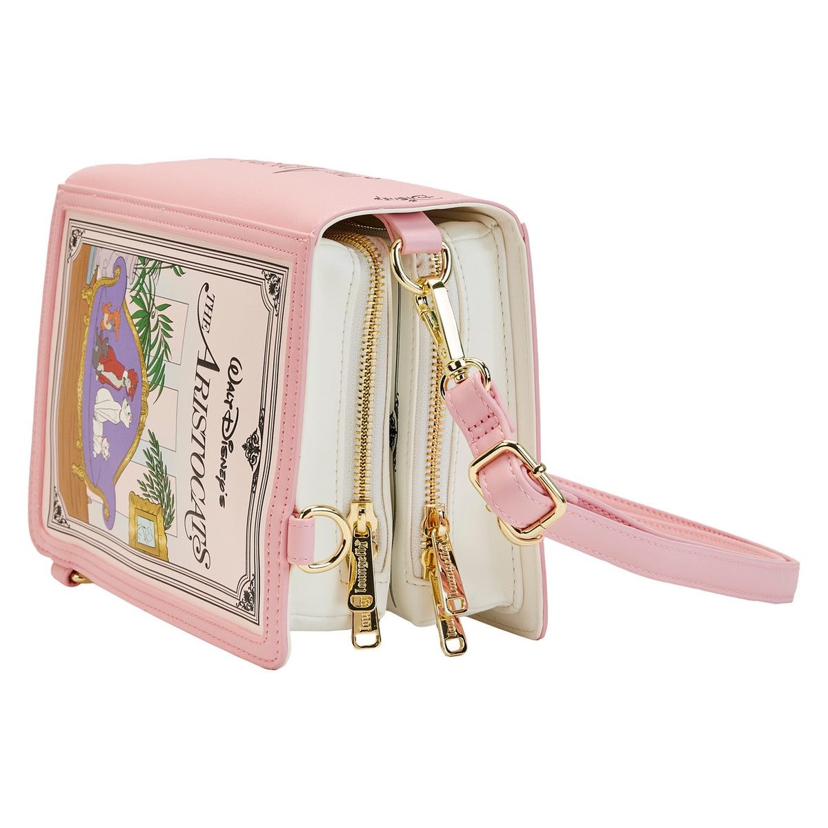 Loungefly Disney The Aristocats Classic Book Convertible Backpack Crossbody Bag-6