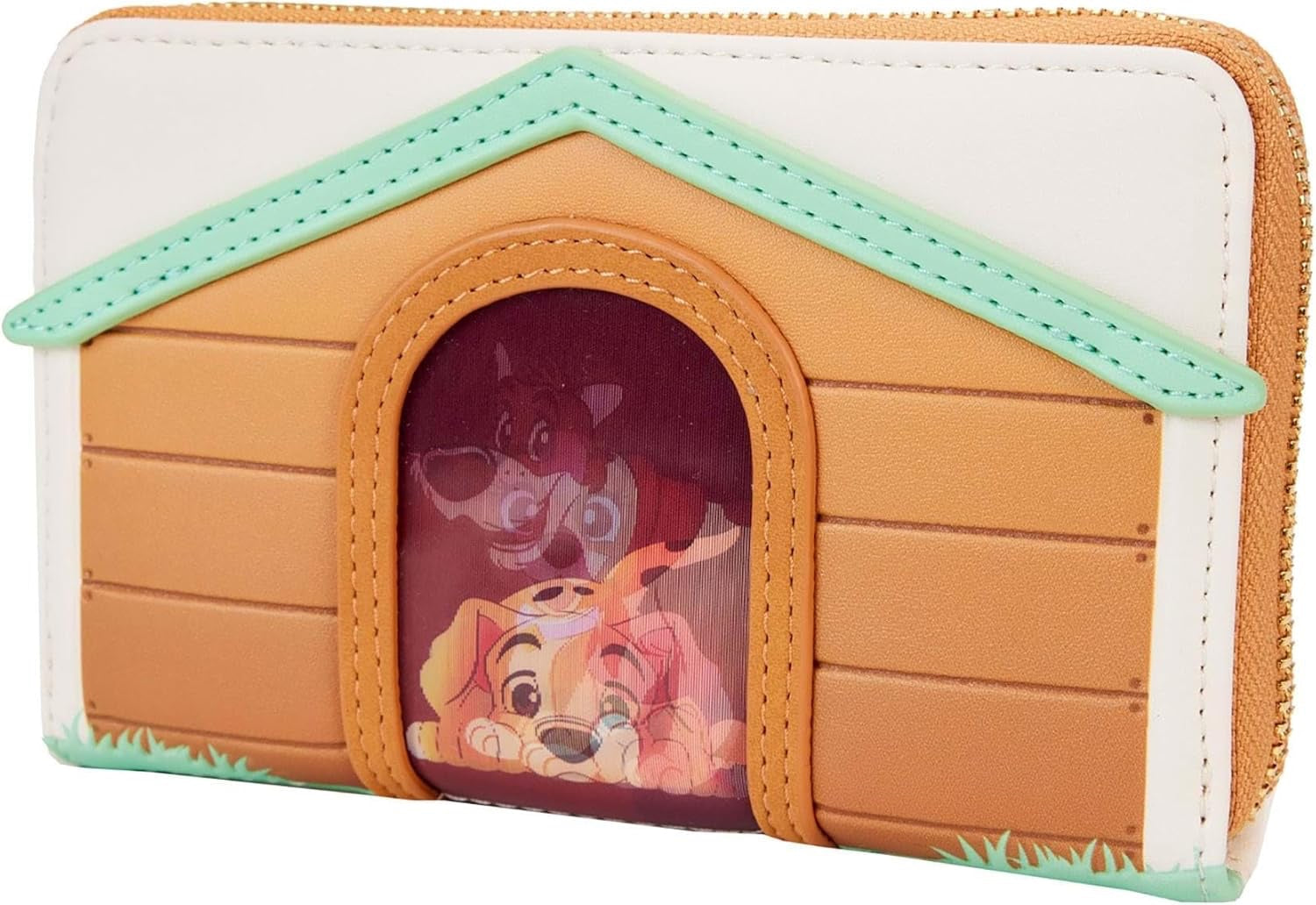 Loungefly Disney I Heart Disney Dogs Triple Lenticular Zip-Around Wallet-zoom-5