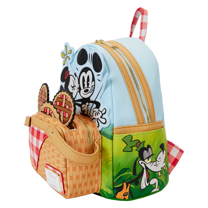 Loungefly Mickey & Friends Picnic Mini Backpack