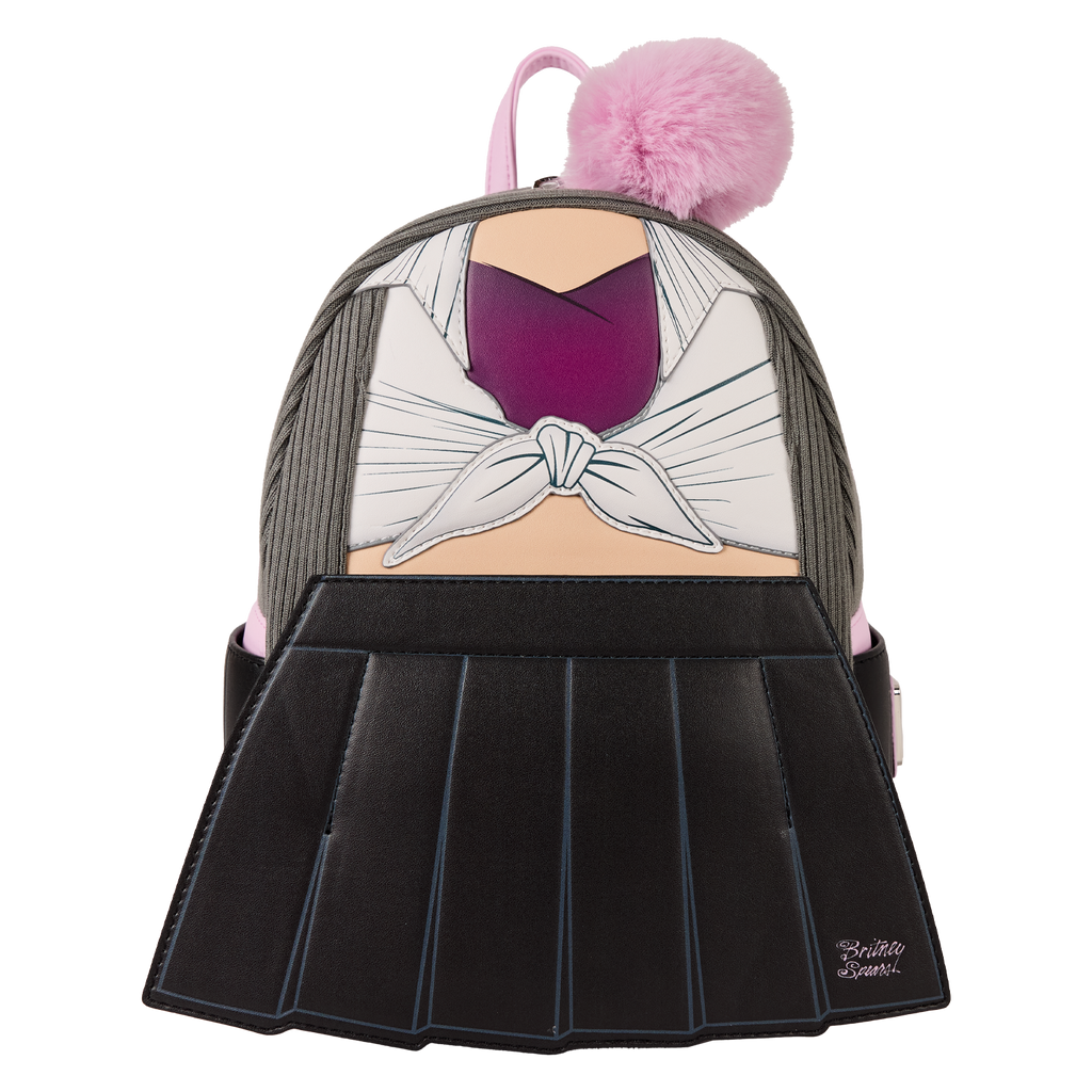 Loungefly Britney Spears Hit Me Baby One More Time Cosplay Mini Backpack
