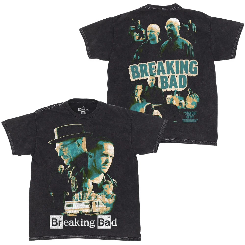T Shirt Breaking Bad Vintage Poster Collage T-Shirt