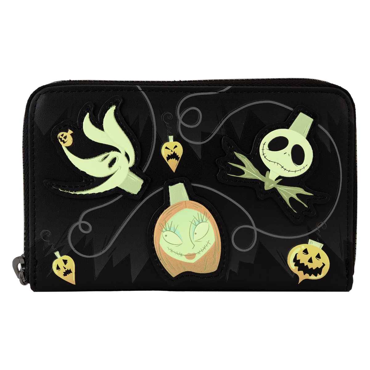 Loungefly Disney Nightmare Before Christmas Tree Lights Zip-Around Wallet-zoom-3
