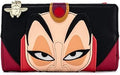 Loungefly Disney Aladdin Jafar Cosplay Faux Leather Flap Wallet