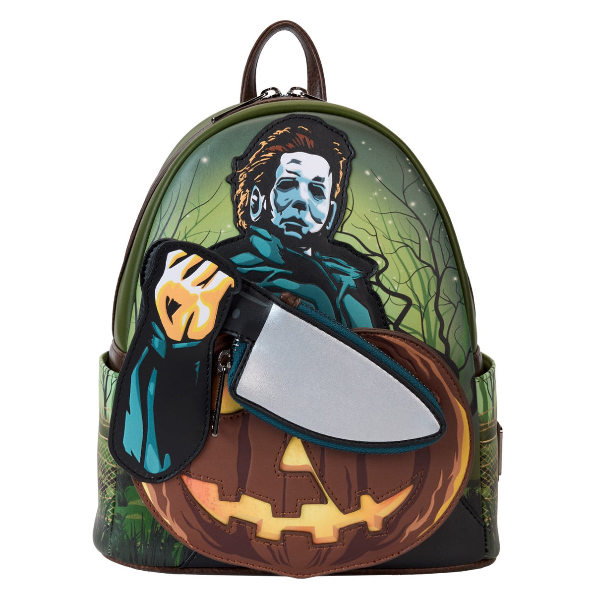 Loungefly Halloween Michael Myers Glow in the Dark Mini Backpack-zoom-3