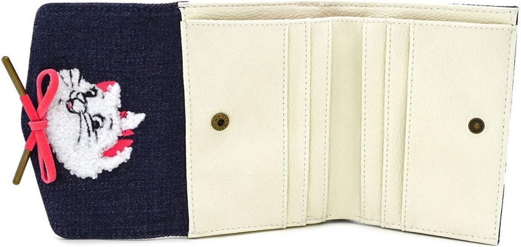 Loungefly Disney Marie Denim Wallet