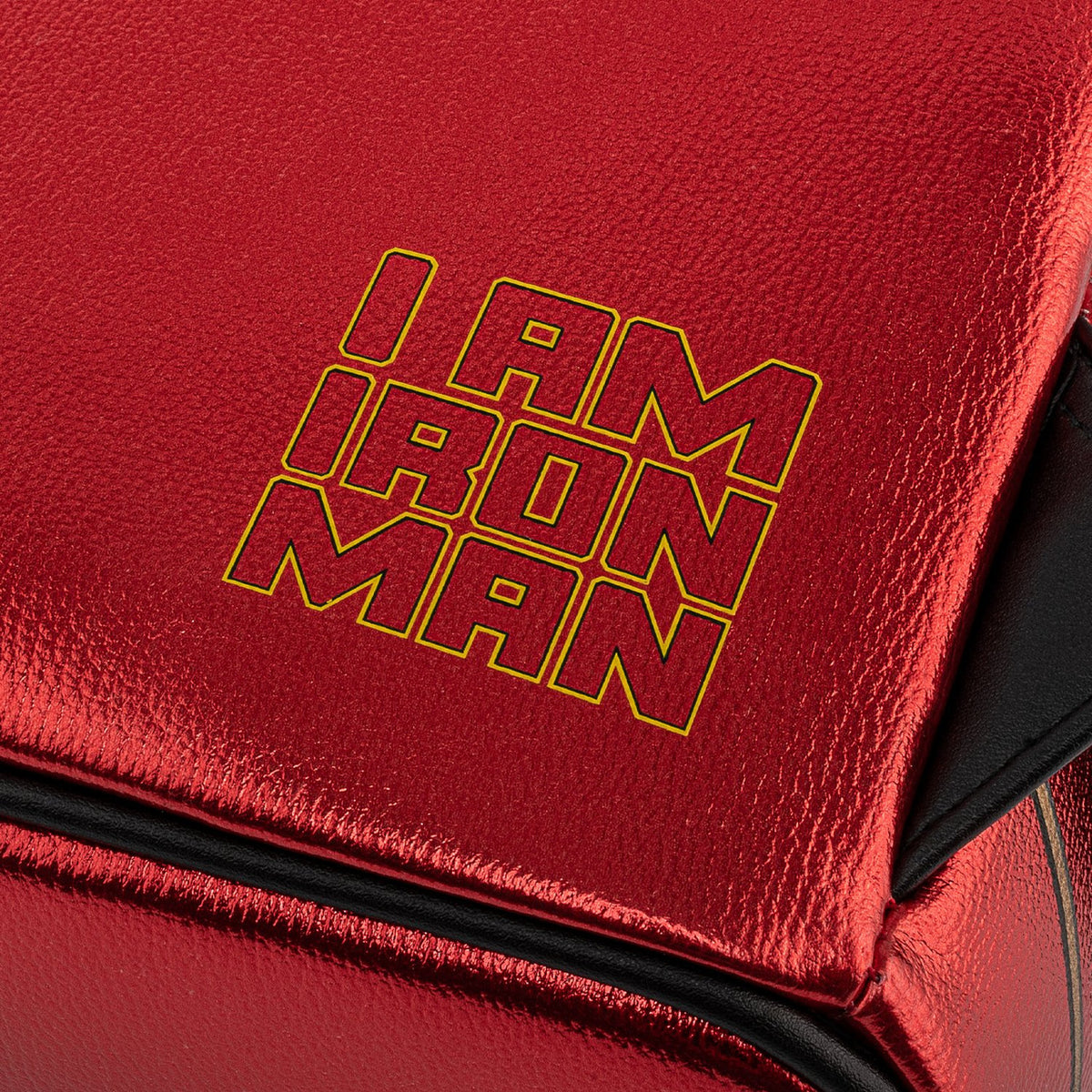 Loungefly Marvel Iron Man Light Up Metallic Leather Mini Backpack-zoom-7