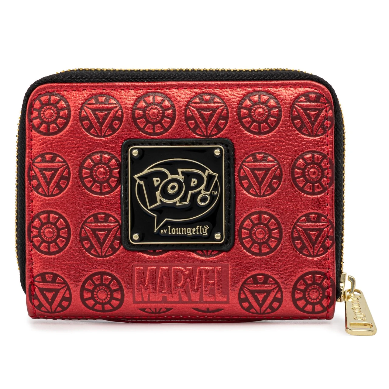 Pop! Loungefly Disney Marvel Iron Man Head Zip-Around Wallet-zoom-4