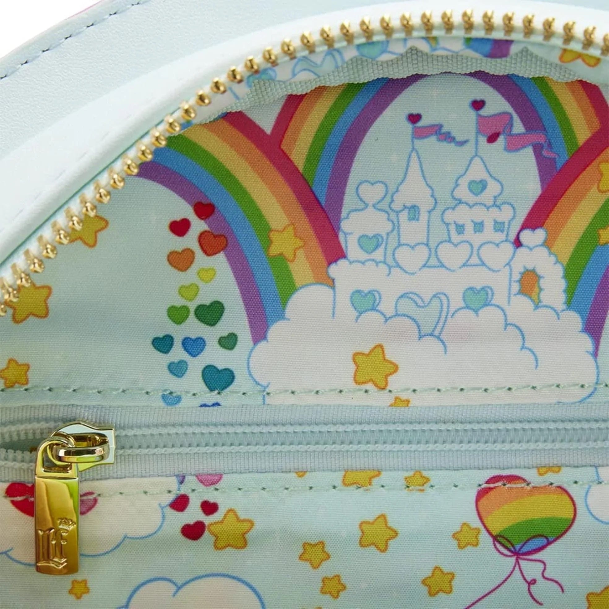 Loungefly Funshine Bear CareBears Rainbow Swing Crossbody Bag Purse Handbag