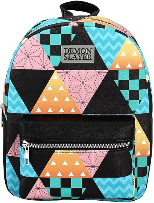 Demon Slayer Patterns Mini Backpack