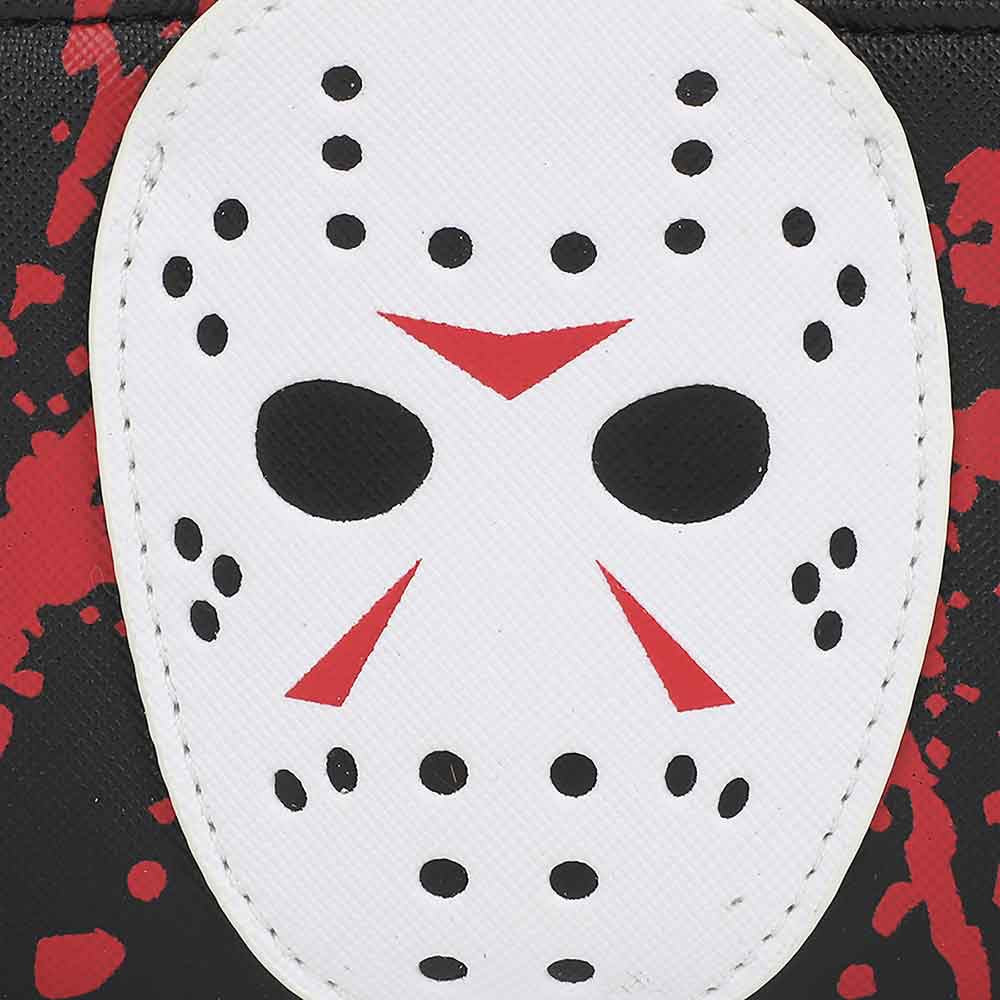Friday the 13th Jason Mask Mini Bifold Wallet