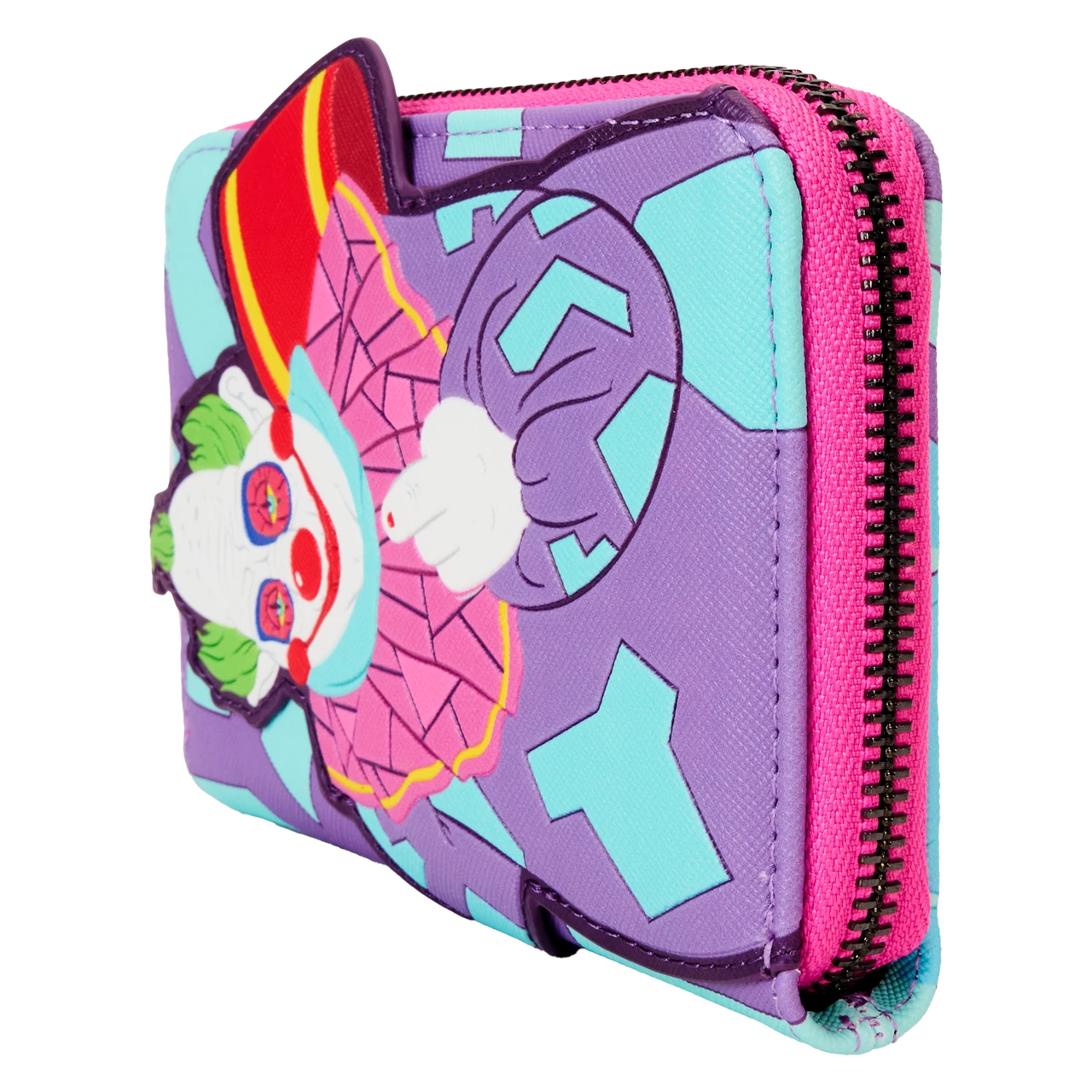 Loungefly MGM Killer Klowns From Outer Space Jumbo Cosplay Zip-Around Wallet