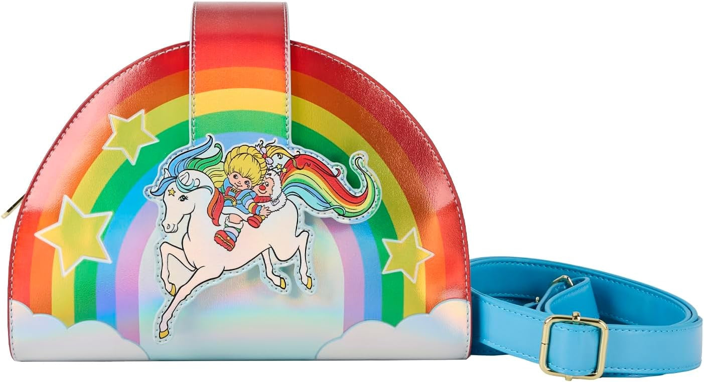 Loungefly Hallmark Rainbow Brite & Starlite Rainbow Light Up Figural Crossbody Bag-1