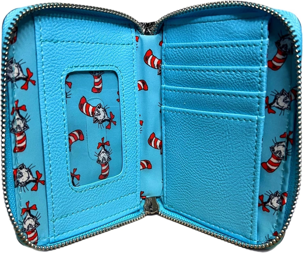 Loungefly Dr. Seuss Cat in The Hat Aop Wallet-3