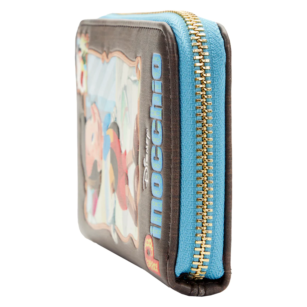 Loungefly Disney Pinocchio Book Zip Around Wallet-3