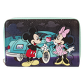 Loungefly Mickey & Minnie Date Night Drive-In Zip Around Wallet