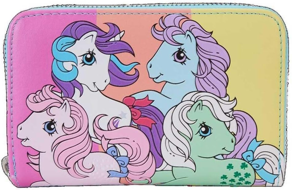 Loungefly Hasbro My Little Pony Color Block Zip-Around Wallet