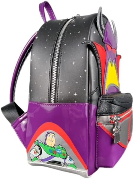 Loungefly Disney Pixar Toy Story Emperor Zurg Figural Glow-in-the-Dark Mini Backpack