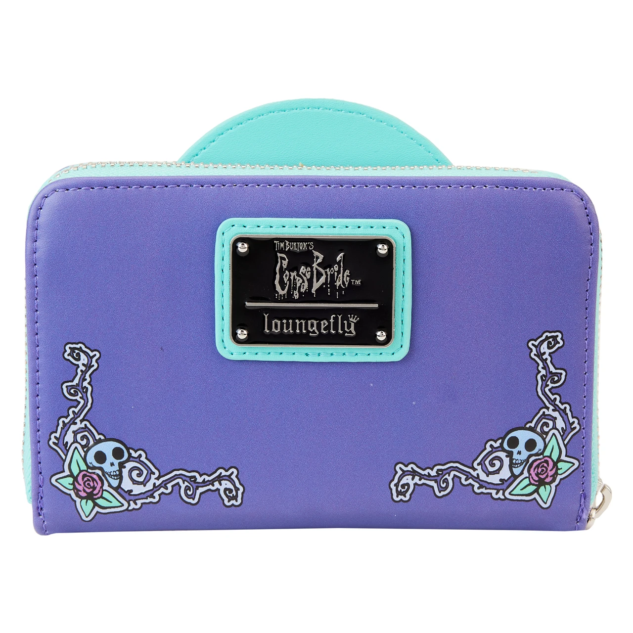 Loungefly Warner Brothers Corpse Bride Moon Zip-Around Wallet-4