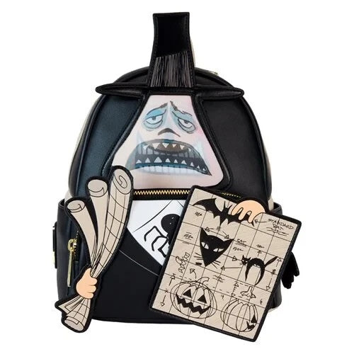 Loungefly The Nightmare Before Christmas Mayor with Halloween Plans Lenticular Cosplay Mini Backpack