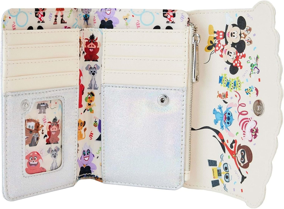 Loungefly Disney100 Anniversary Celebration Cake Flap Wallet-zoom-3