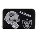 Loungefly NFL Las Vegas Raiders Patches Zip-Around Wallet