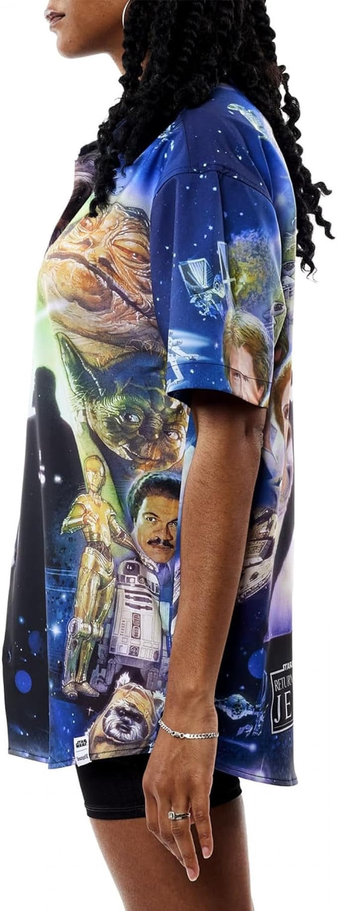 Loungefly Star Wars Return Of The Jedi Button Up Shirt-6