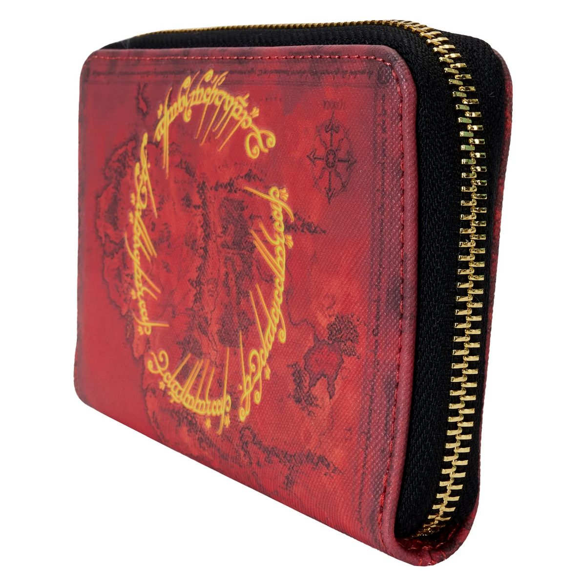 Loungefly Warner Brothers Lord of the Rings The One Ring Zip-Around Wallet-2